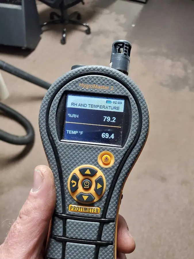Moisture meter humidity assessment for Fire & Smoke Damage Restoration in Salem